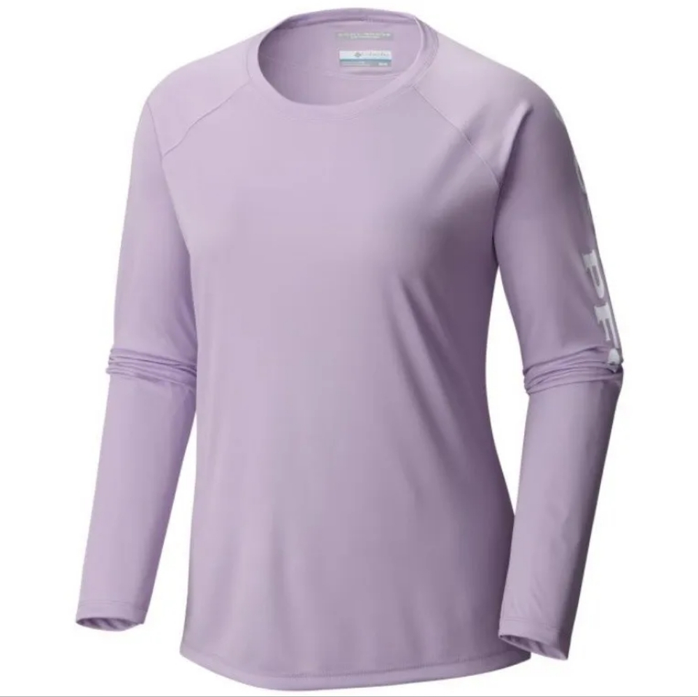Columbia Women's Plus Size Tidal Tee PFG Fill-O-Print Fish